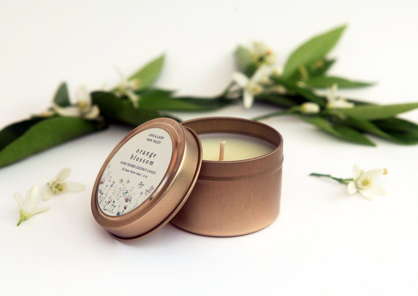 4 oz Rose Gold Travel Tin